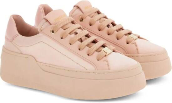 Ferragamo Vara-chain low-top sneakers Pink