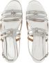 Ferragamo Vara leather sandals Silver - Thumbnail 4