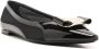 Ferragamo Vara mesh-paneling ballerina shoes Black - Thumbnail 2