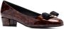 Ferragamo Vara patent leather pumps Brown - Thumbnail 2
