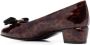 Ferragamo Vara patent leather pumps Brown - Thumbnail 3
