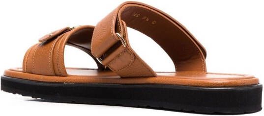 Ferragamo Vara touch-strap sandals Brown