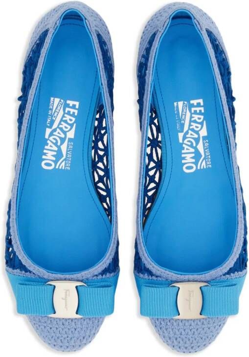 Ferragamo Varina ballerina shoes Blue