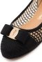 Ferragamo Varina bow-embellished balleria shoes Black - Thumbnail 2
