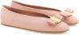 Ferragamo Varina leather ballerina shoes Pink - Thumbnail 2
