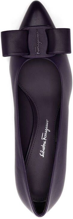 Ferragamo Viva 55 pumps Purple