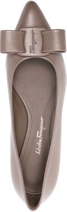 Ferragamo Viva pointed-toe flats Neutrals