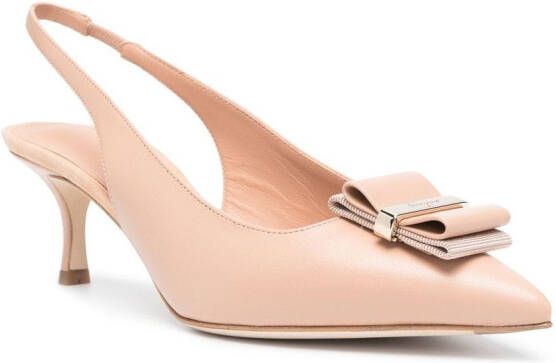 Ferragamo Willis 70mm pumps Neutrals