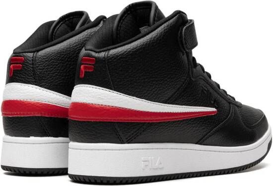Fila A-High "Black Red White" sneakers