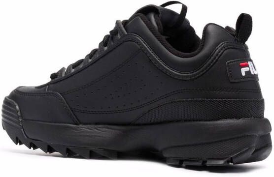 Fila disruptor low trainers Black