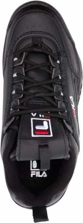 Fila disruptor low trainers Black