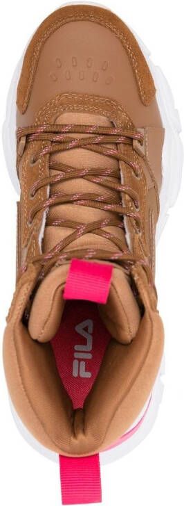 Fila Electrove Desert high-top sneakers Brown