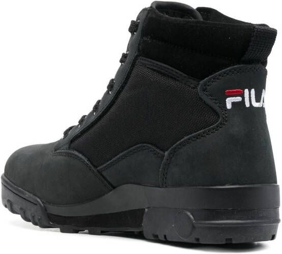 Fila Grunge lace-up ankle boots Black