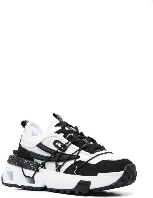 Fila low-top lace-up sneakers White