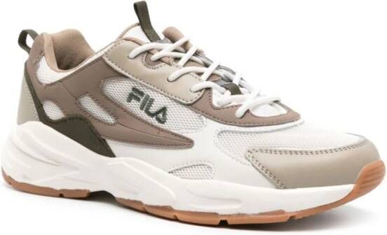 Fila Novarra panelled chunky sneakers Neutrals