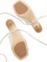 Filippa K 60mm frayed-edge canvas sandals White - Thumbnail 4