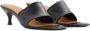 Filippa K 60mm Strappy snakeskin-effect sandals Black - Thumbnail 2