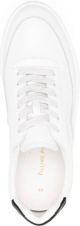 Filling Pieces calf leather sneakers White