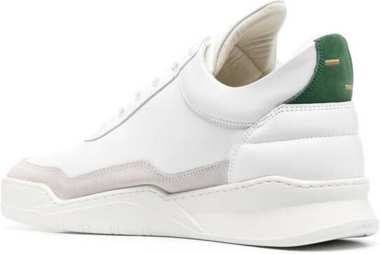 Filling Pieces calf leather sneakers White