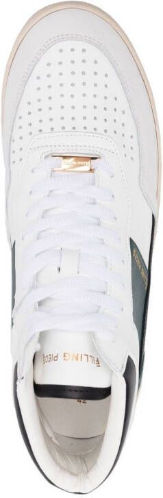 Filling Pieces colour-block panelled sneakers White