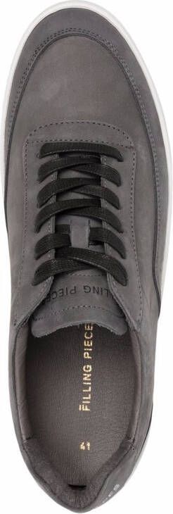 Filling Pieces leather low-top sneakers Grey