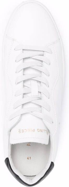 Filling Pieces logo low-top sneakers White