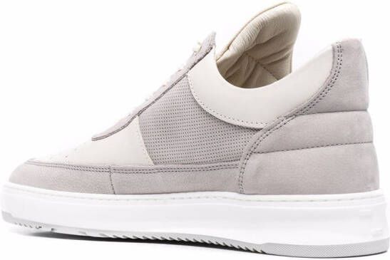 Filling Pieces panelled lace-up sneakers Grey