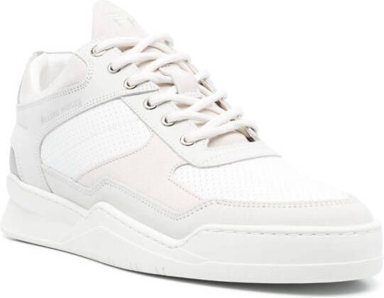 Filling Pieces panelled low-top sneakers White