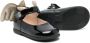 Florens appliqué-detail patent-leather sandals Black - Thumbnail 2