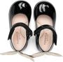 Florens appliqué-detail patent-leather sandals Black - Thumbnail 3