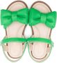 Florens bow-detail open-toe sandals Green - Thumbnail 3