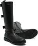 Florens bow-embellished knee-high boots Black - Thumbnail 2