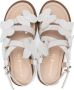 Florens butterfly-motif leather sandals White - Thumbnail 3