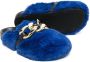 Florens chain-link detail slippers Blue - Thumbnail 2