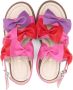 Florens colour-block bow sandals Pink - Thumbnail 3