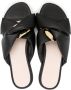 Florens padded leather slippers Black - Thumbnail 3