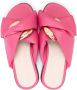Florens padded leather slippers Pink - Thumbnail 3