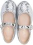 Florens sequinned buckled Ballerina shoes Silver - Thumbnail 3