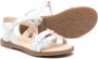 Florens star-patch leather sandals White - Thumbnail 2