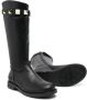Florens stud-embellished knee-high boots Black - Thumbnail 2