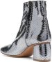 Forte 65mm metallic ankle boots Grey - Thumbnail 3