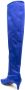 Forte 70mm satin knee-high boots Blue - Thumbnail 3