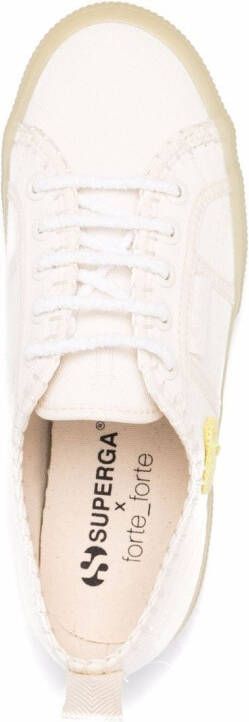 Forte low-top lace-up sneakers Neutrals