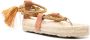 Forte lurex flat sandals Gold - Thumbnail 2