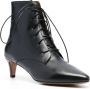 Forte panelled 50mm lace-up ankle boots Black - Thumbnail 2