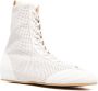 Forte perforated lace-up boots White - Thumbnail 2