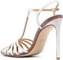 Francesco Russo 115mm strappy pointed-toe sandals White - Thumbnail 3