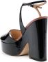 Francesco Russo 135mm patent-leather heels Black - Thumbnail 3