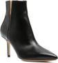Francesco Russo 80mm pointed-toe leather ankle boots Black - Thumbnail 2