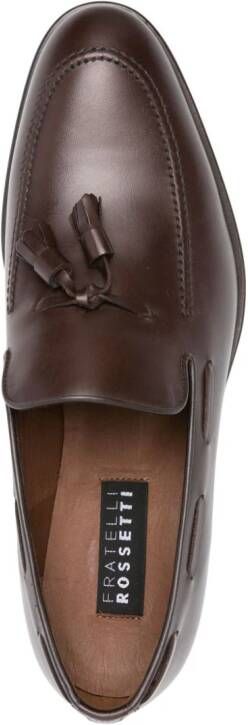 Fratelli Rossetti 20mm leather loafers Brown
